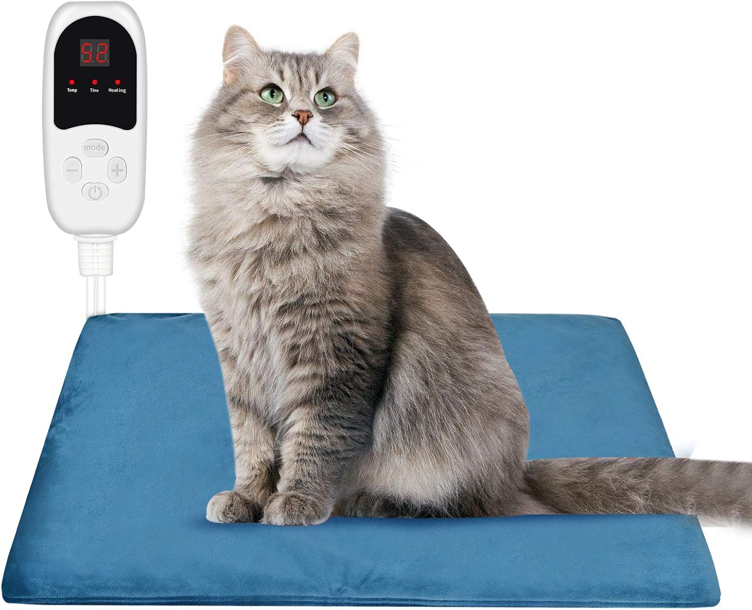 XIAOSKY Pet Heating Pad, Upgraded Electric Dog Cat Heating