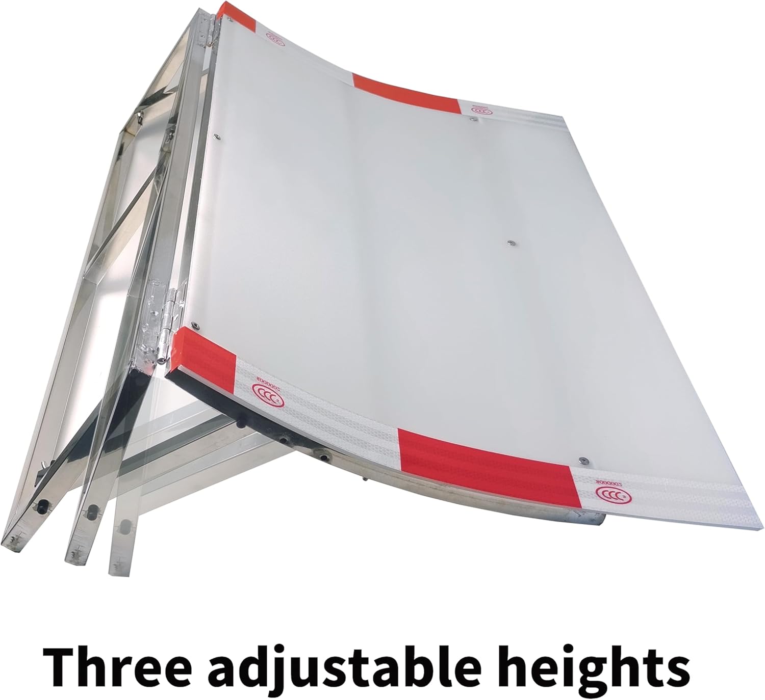 RC Car Jump Ramp-Portable,Foldable&Easy to Install,for 1/5 1/10 1/12 1/14 1/16 RC Car Jumping and Flying Exercises (50 * 80 * 19/21/22.5cm)