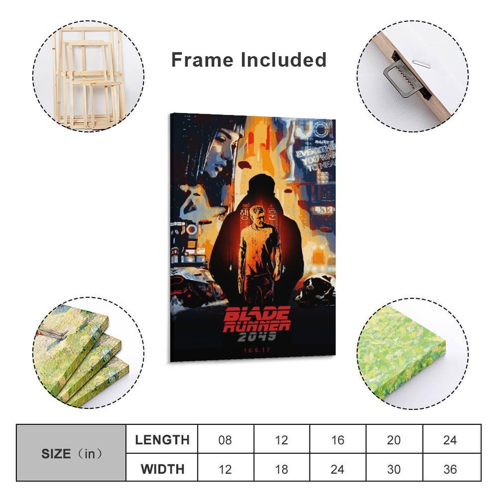 Amazon.co.jp: ブレードランナー 2049映画 クラシックポスター クール