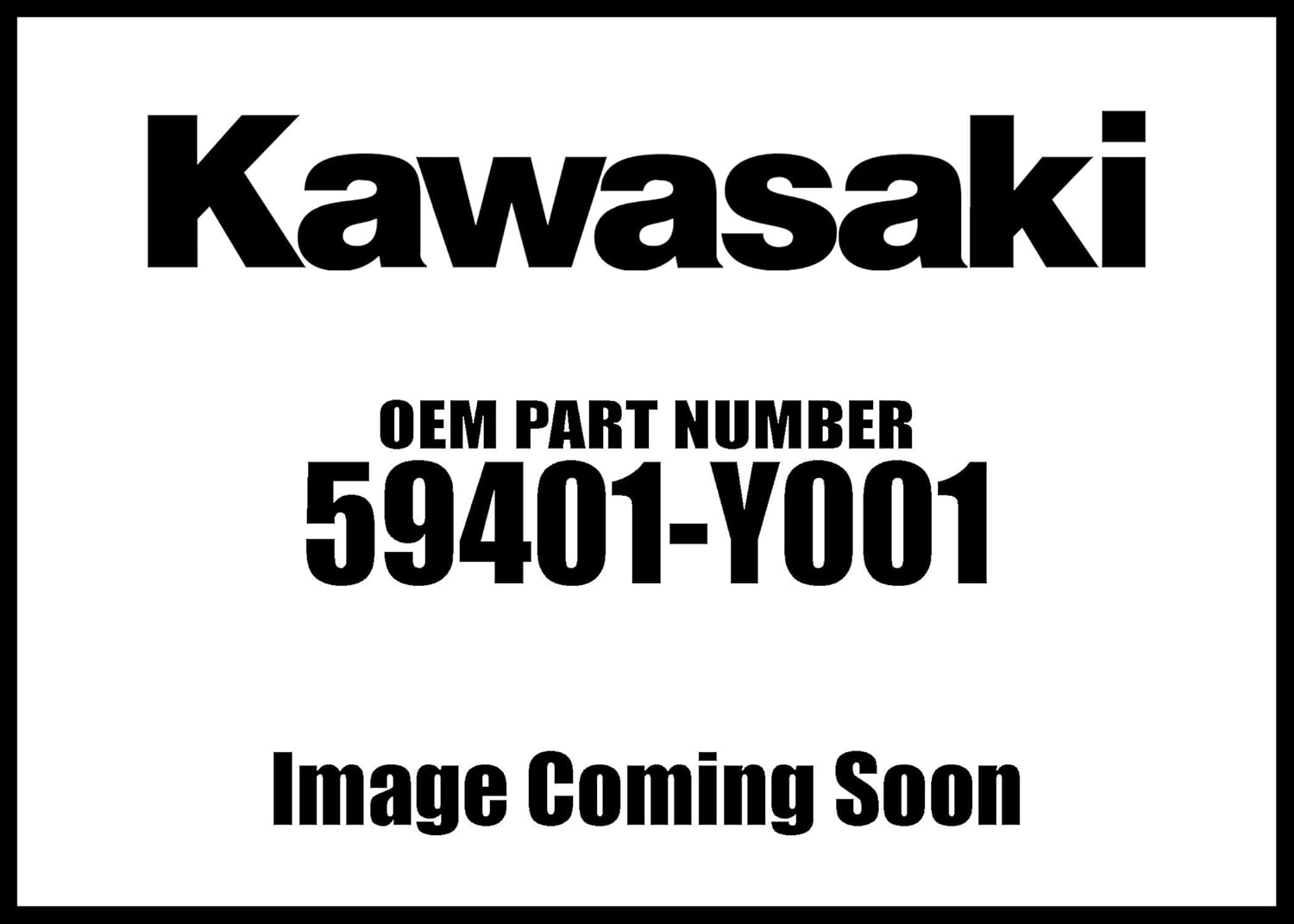 Kawasaki 2012-2020 Brute Cable Choke 59401-Y001 New Oem