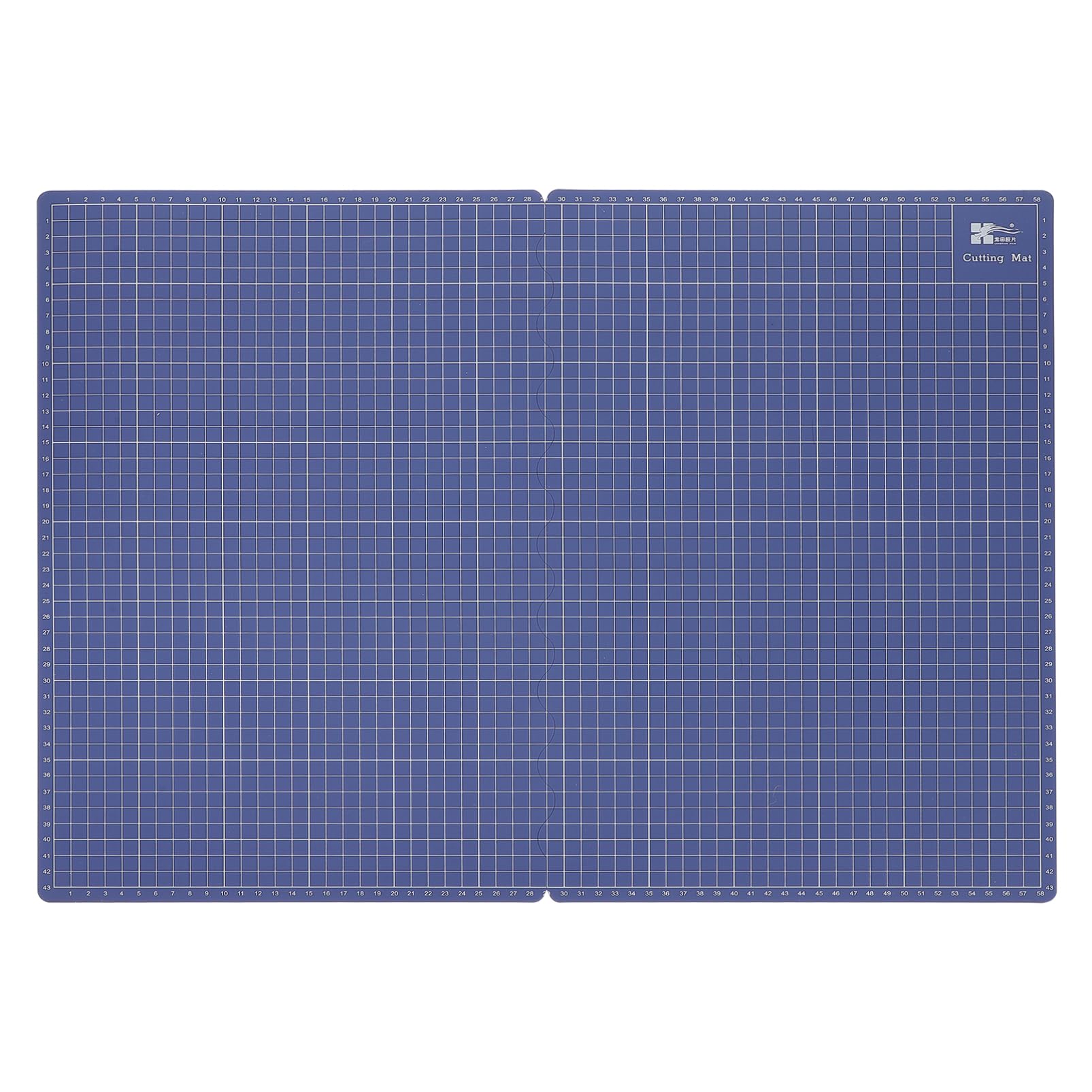 Tapete de Autocurativo para Corte Plegable A3 a A2 Manualidades | Pvc Azul, Uso en Costura y Scrapbooking, Formato Portátil para Creadores y Estudiantes