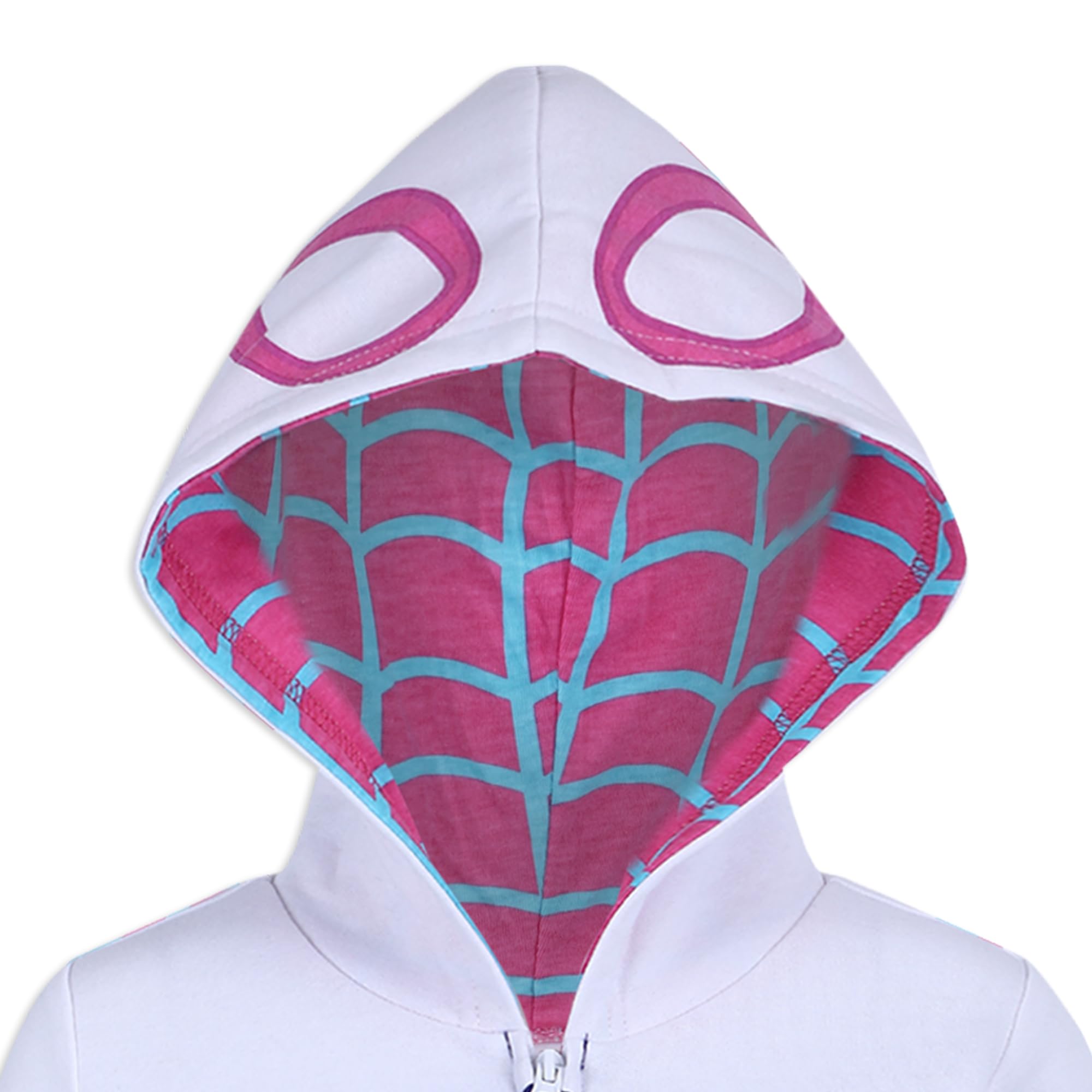 Marvel Mädchen Kapuzen-sweatshirt und Hose für Mädchen mit Reißverschluss für Kleinkinder und Große Kinder Koordiniertes Outfit (2er Pack)