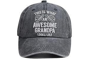 World's Best Grandpa Embroidered Baseball Cap
