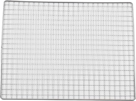 BBQ Wire Mat Barbecue Mesh Mat Non Stick Grill Mat Reusable Grilling mats BBQ Barbecue Wire Mat for Outdoor Picnic BBQ