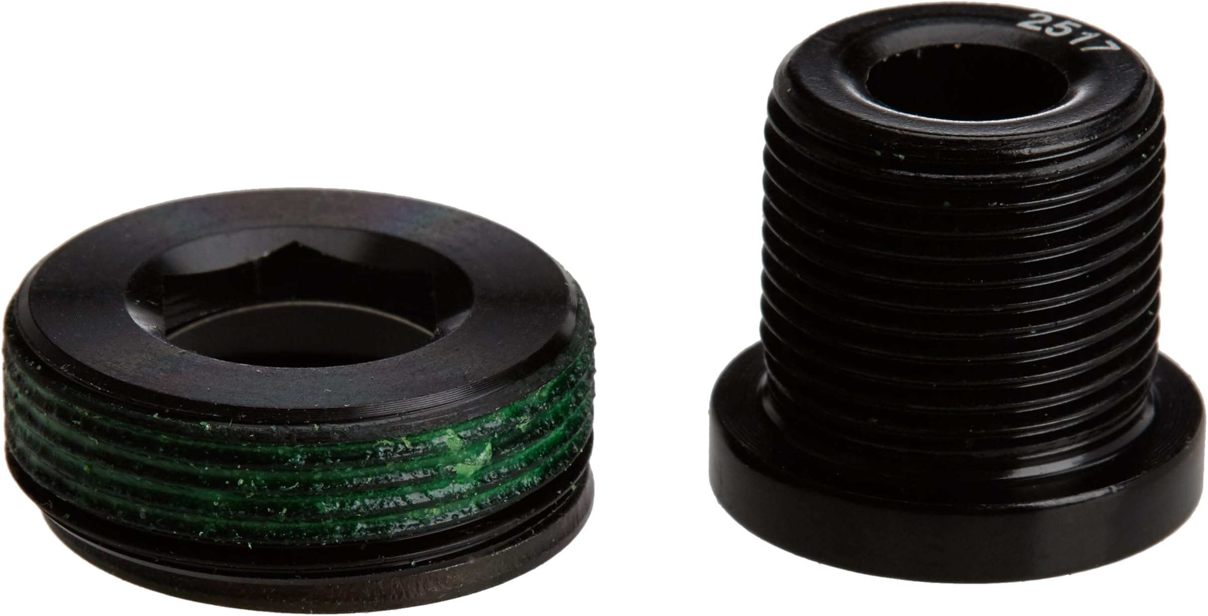 SRAM Spare - Crank Arm Bolt Kit Self Extracting M15/M22 GXP Black: Black
