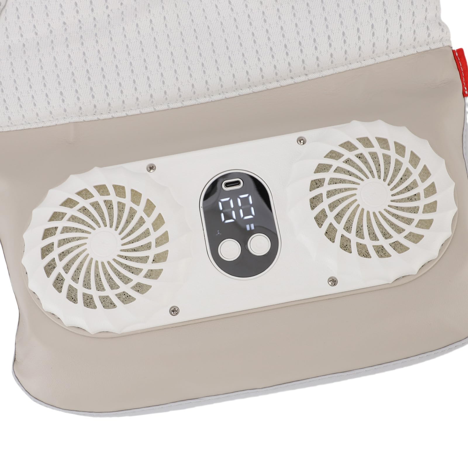 Topiky Fodera di Raffreddamento per Seggiolino Auto per Bambini Ricaricabile Senza Fili, 2 Ventole, Ventilazione per Passeggino, 3 velocità del e Batteria a Lunga Durata
