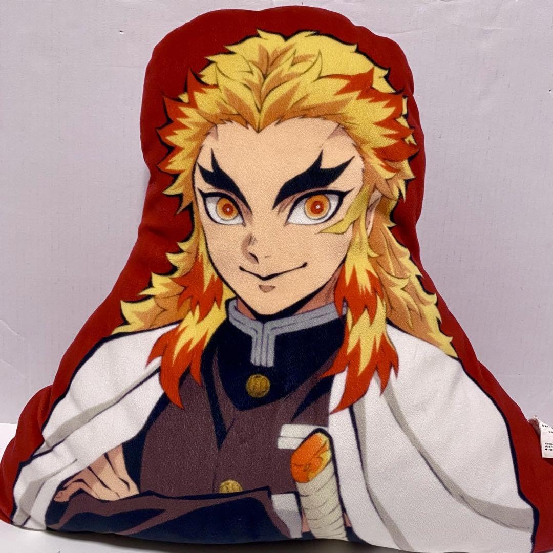 希少】鬼滅の刃 in 丸井百貨店 B賞ダイカットクッション 煉獄杏寿郎