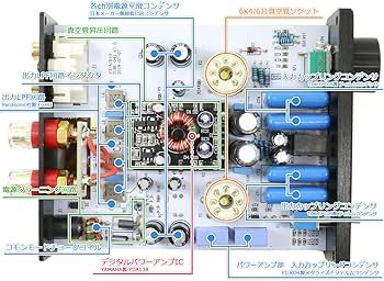 Amazon.co.jp: FX-AUDIO- TUBE-04J[ブラック] 真空管ハイブリッド
