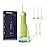 TOVENDOR Electric Water Dental Flosser Teeth Pick, Cordless Flossers Oral Irrigator IPX7 Waterproof 300ML Rechargeable Travel Water Teeth Cleaner with 5 Tips for Home Braces Care Gums Deep Cleaning