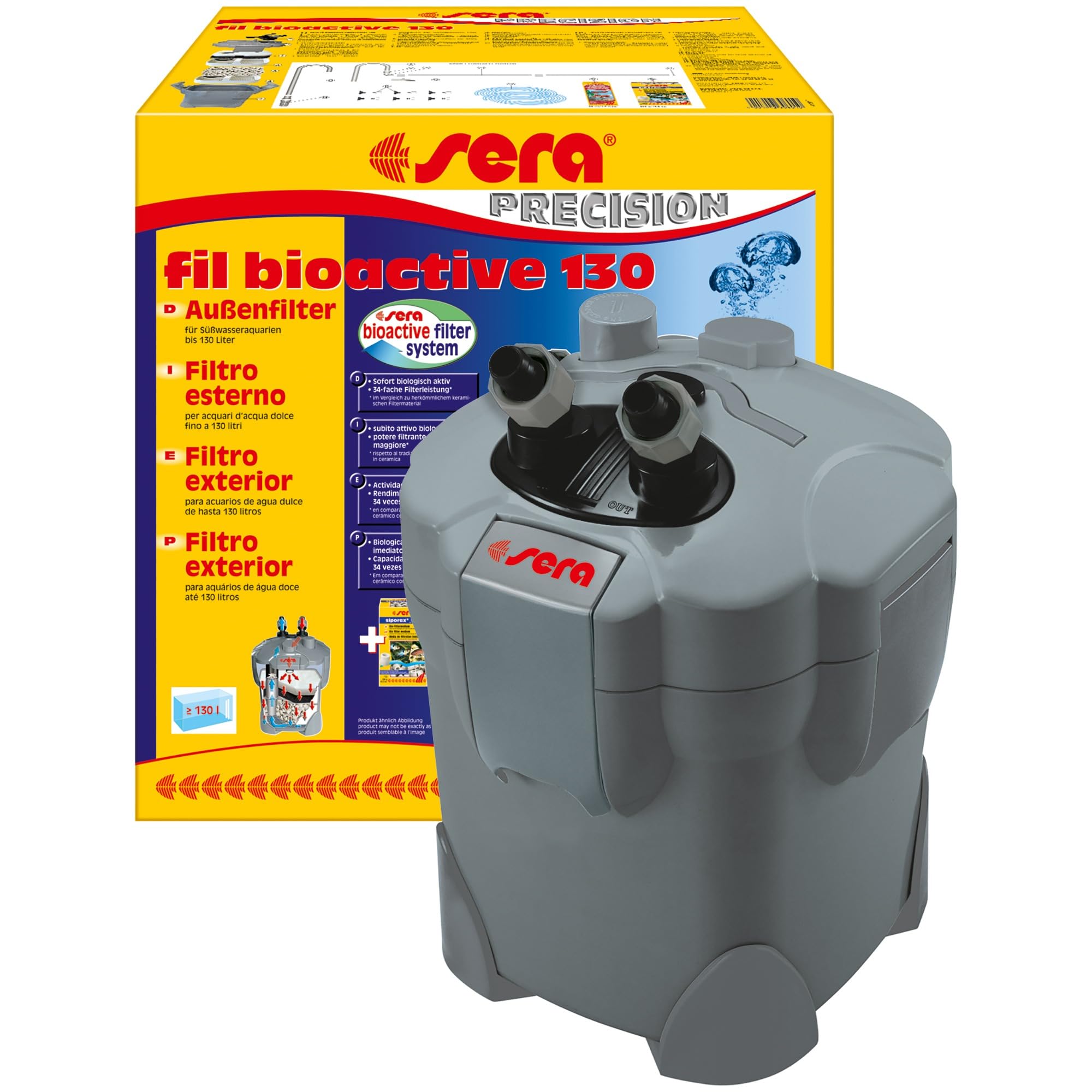 Sera Fil Bioactive 130 Filtro Exterior para Acuarios de Hasta 130 L
