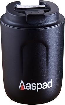 Coffee Tumbler 8 Oz-12 Oz Standard Medium Espresso travel mug Stainless Steel Double Wall Vacuum Insulated metal cups with Leak proof lid Thermal or iced Cappuccino Latte Americano Office gift