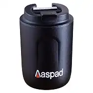Coffee Tumbler 8 Oz-12 Oz Standard Medium Espresso travel mug Stainless Steel Double Wall Vacuum Insulated metal cups with Leak proof lid Thermal or iced Cappuccino Latte Americano Office gift