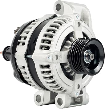 SANKAKU Alternator Fits for Chrysler 300 2005-2007, for Dodge Charger 2006-2007, for Dodge Magnum 2005-2007, 2.7L V6/ 3.5L V6/ 5.7L V8/ 6.1L V8, Replace 4896805AA 11113, 12V 160Amp 6-Groove Pulley