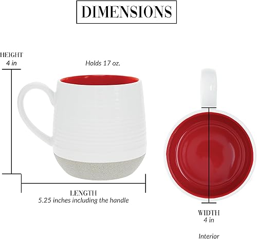 Miniatura 10 de Pavilion - Taza de café de cerámica de cerámica con signo astrológico de 17 onzas, regalos de astrología, color verde