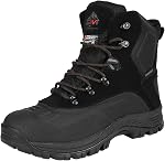 NORTIV 8 L'hiver insonorisé et imperméable des hommes Snow Bottes Chaussures de construction de travail de randonnée TUNDRA