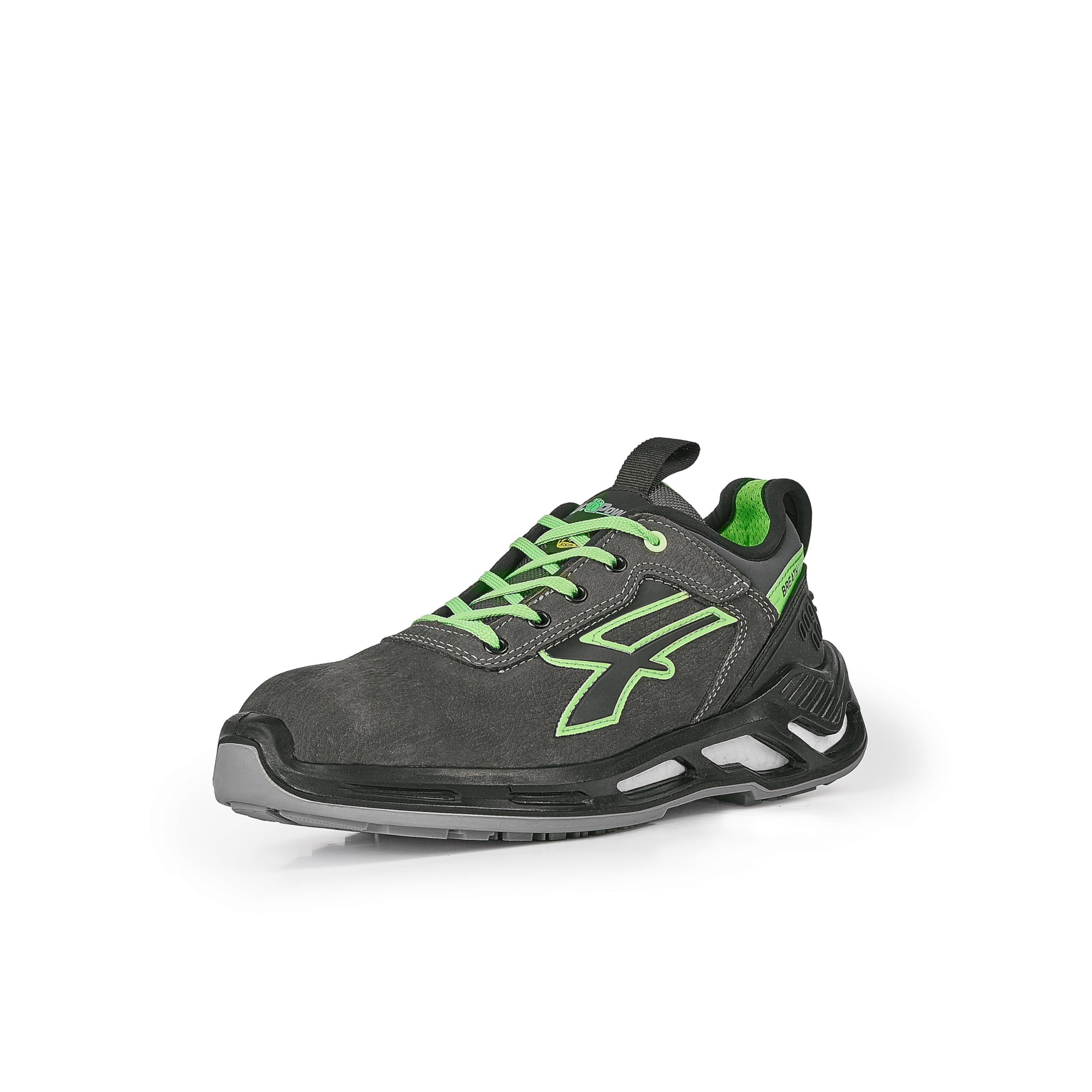 U Power | Scarpe Antinfortunistiche Basse Naos S ESD S3S CI FO SR, Puntale Alluminio, Antiperforazione Tessile No Metal