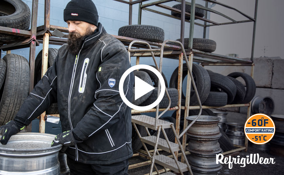 Amazon.com: RefrigiWear Softshell Insulated Jacket, Rated to -60°F
