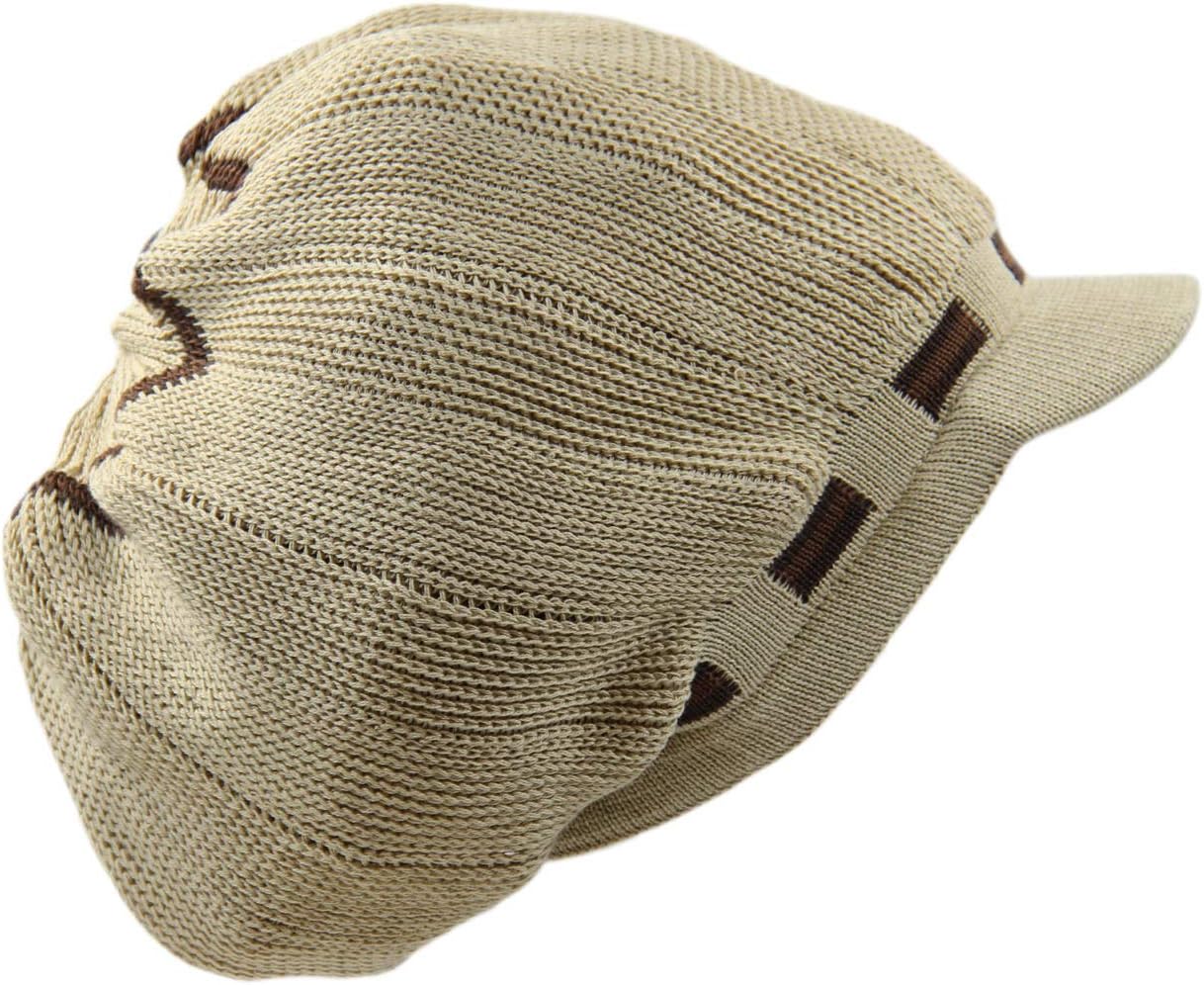 RW 100% Cotton Rasta Dreadlock Light Weight Beanie Visor (XXL) - Image 2