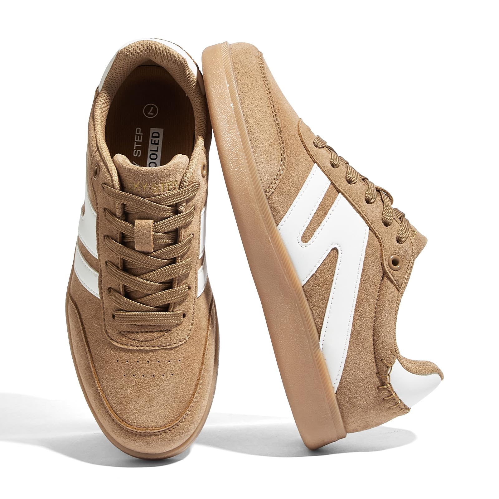 Women Retro Gum Sole Fashion Sneakers