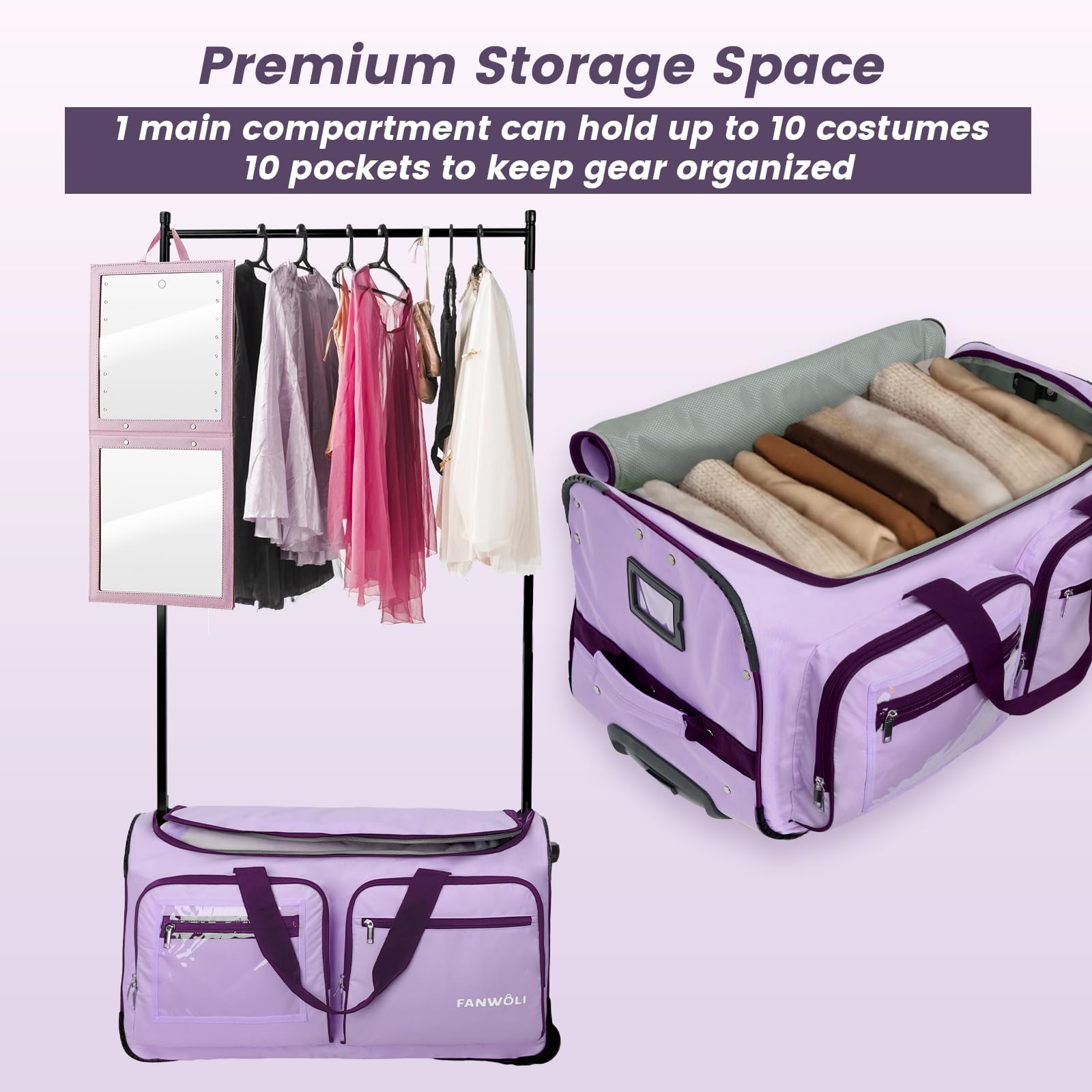 Garment Bag Dance Bags Dance Bag Garment Rack Privacy Cover Coll