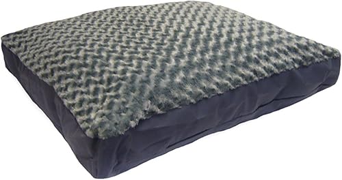 Miniatura 4 de Furhaven - Cama para perros y gatos, cojín de lujo, diseño rectangular tradicional, cama para mascotas con funda extraíble para perros y gatos,