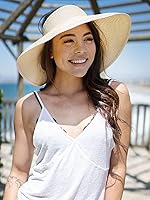 Vista 28 de Simplicity - Sombrero con protección solar UV UPF 50 para mujer, convertible en visera para playa