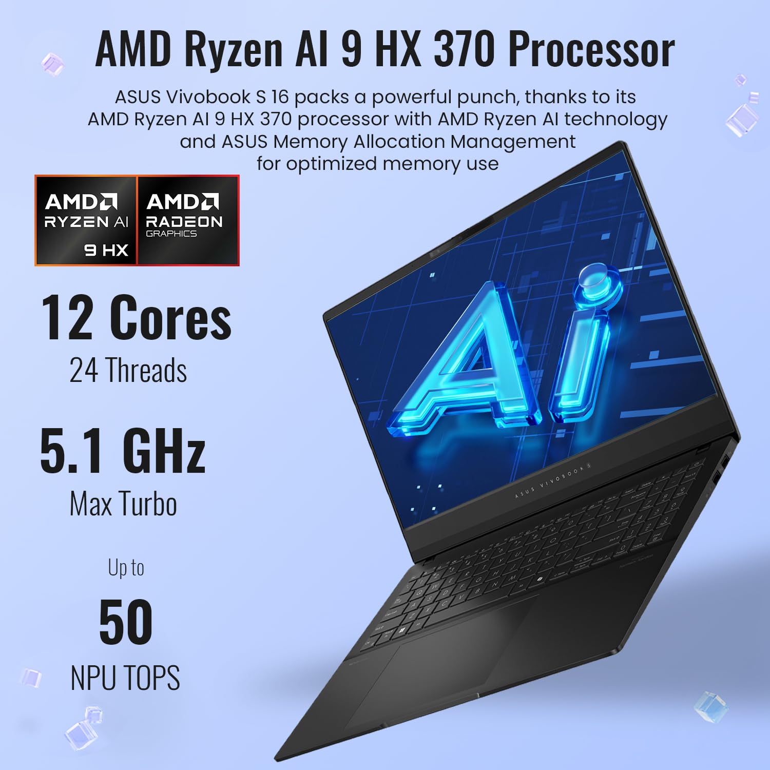 Amazon.com: ASUS Vivobook S 16 AI Copilot+ PC Business
