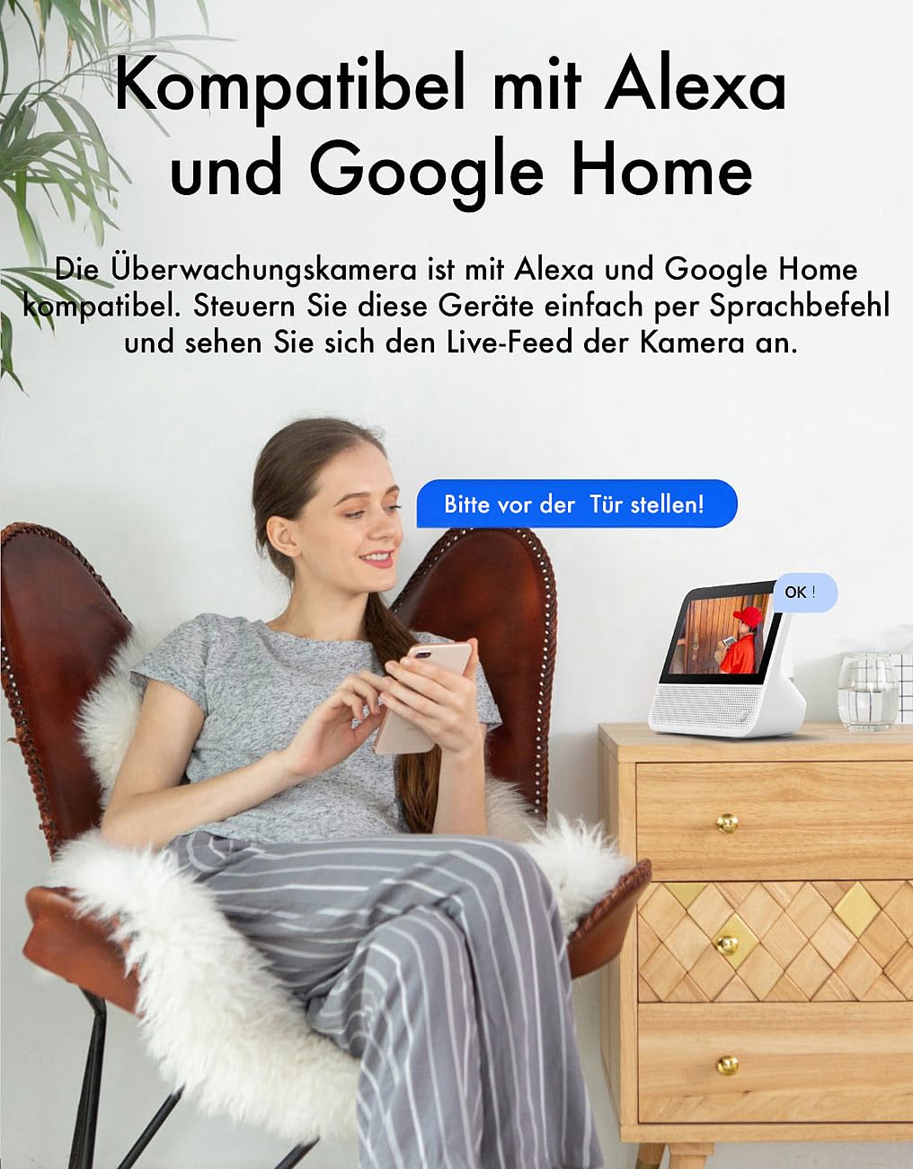 7links WLAN Kamera außen: 2er-Set wetterfeste Dualband-IP-Außen- und Innen-Kameras, 4 MP, IP65 (Außenkamera WLAN, Überwachungskamera innen, PC)