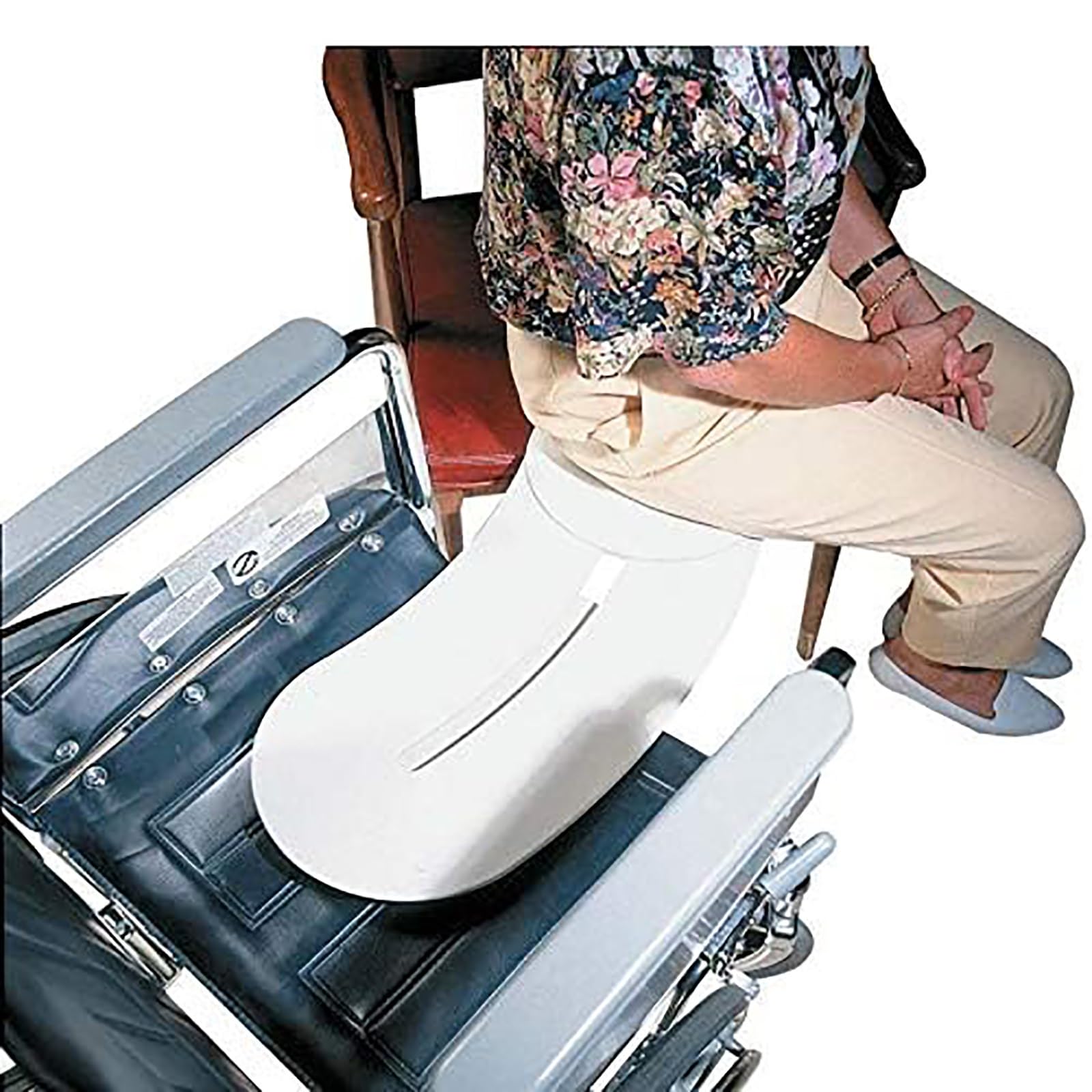 Tavola di trasferimento, Dispositivo di Assistenza allo Scorrimento del paziente per Il trasferimento del paziente o dei disabili dalla Sedia a rotelle al Letto, al WC, alla Vasca, all'auto - Tavola