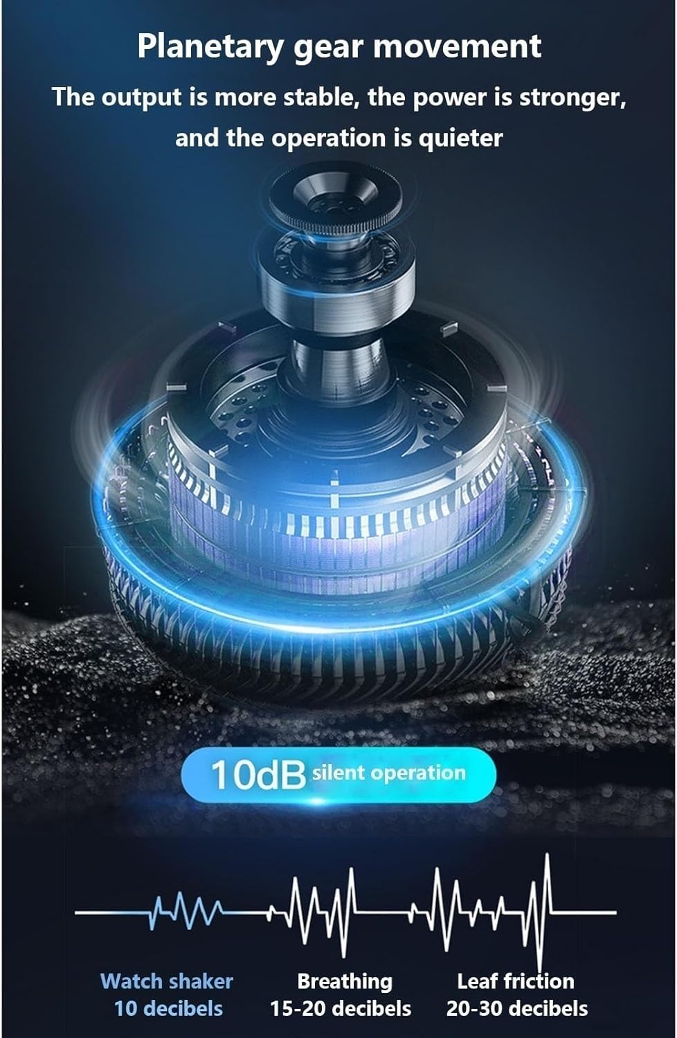 Uhrenbeweger für 1/2/4/6 Automatikuhren mit leisem Motor, Acrylglas, antimagnetischem Design und mehreren Rotationsmodi