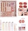 Full Beauty Makeup Cosmetic Set, 8 Pieces, Lipstick, Makeup Palette, Long Lasting, Beginners, Popular, Christmas Gift, New Year, Birthday, Celebration Gift