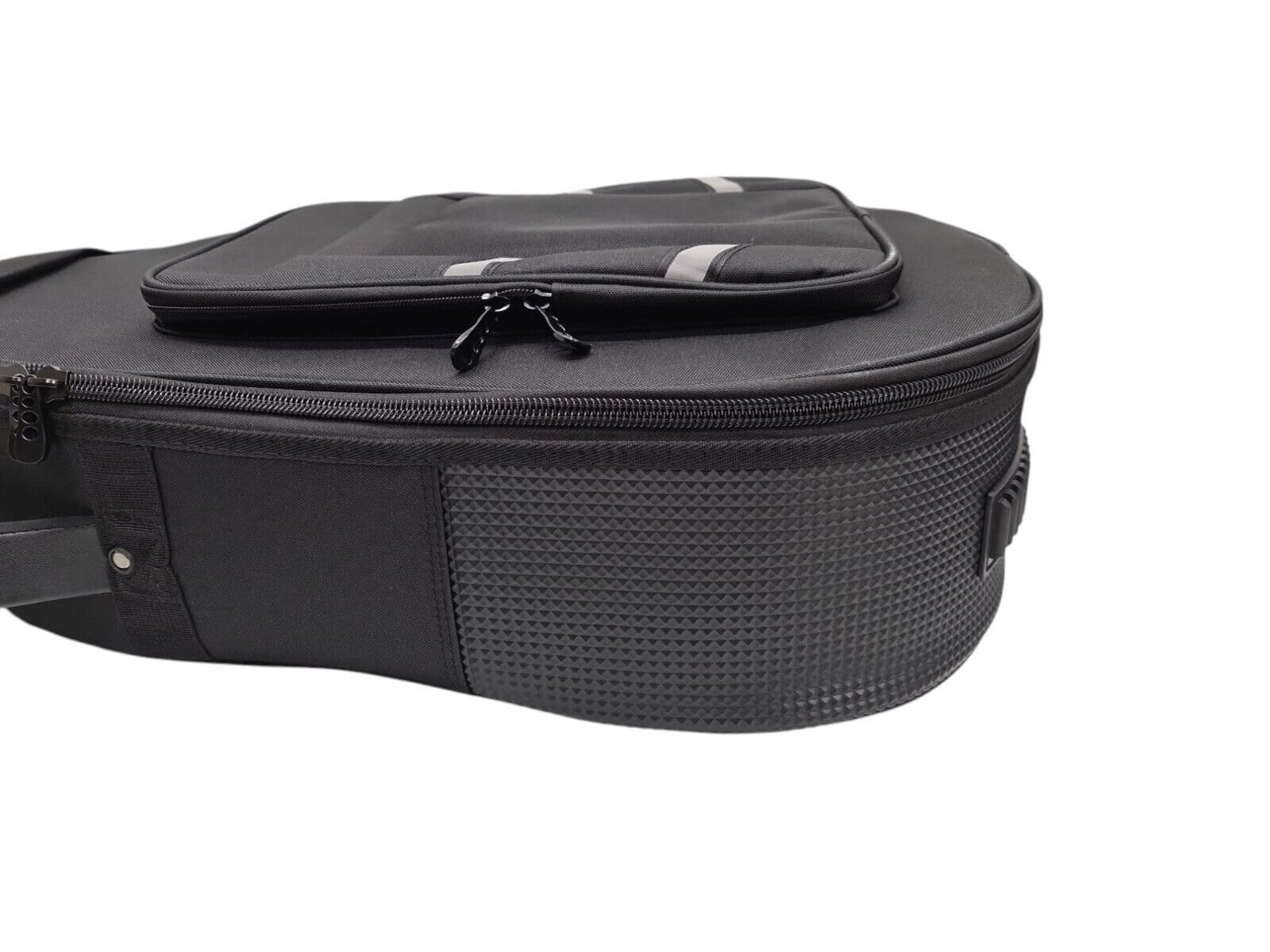 Torba na gitarę westernową, 25 mm, tapicerka – Deluxe torba na gitarę z przegródkami na akcesoria i luksusowymi paskami do noszenia – wodoodporna, odporna na uderzenia i wygodna do wszystkich 6