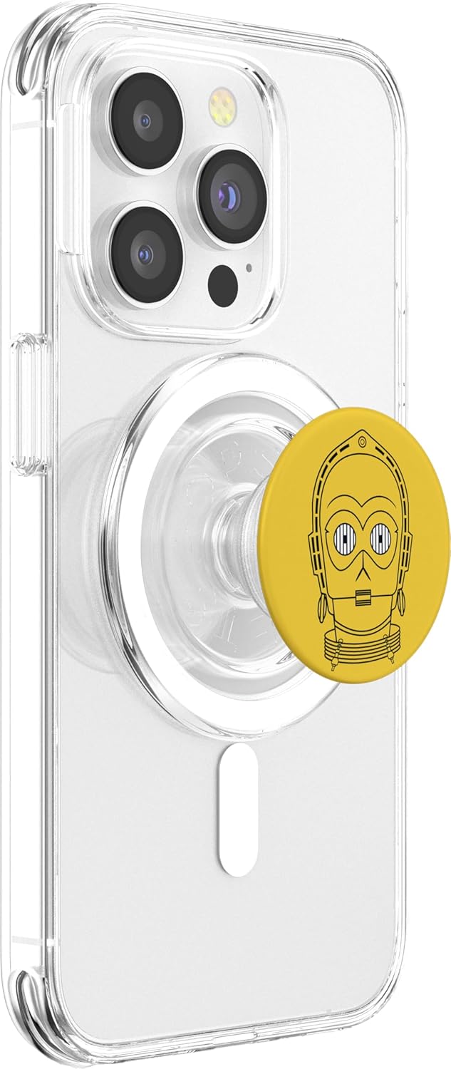 Star Wars C-3PO Face PopSocket PopSockets MagSafe PopGrip for iPhone