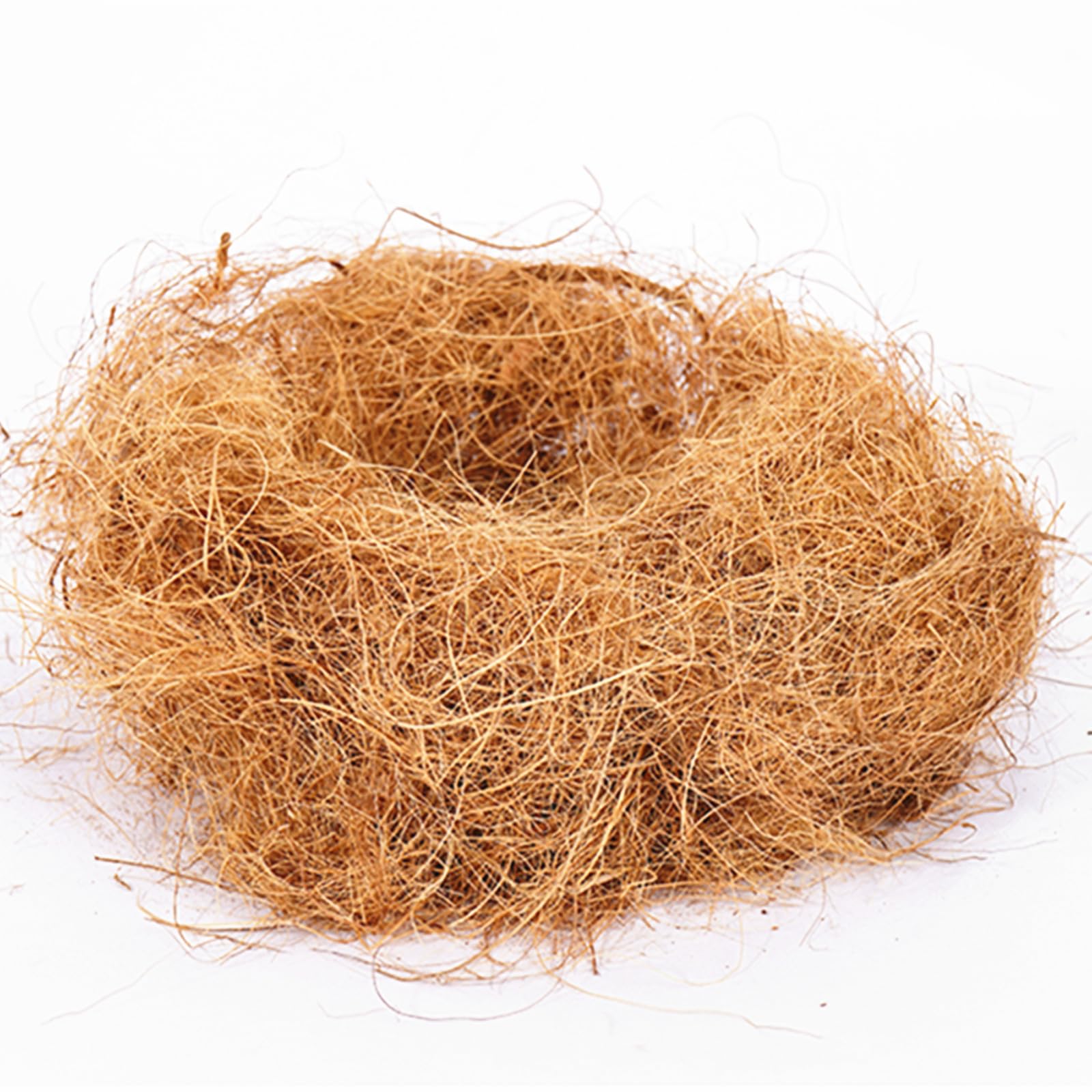 300g Natural Coconut Fiber Loose Bedding Substrate for Bird Nest Pet Nests Cages Nesting Material Keep The Soil Moist Bird Cage Accessories