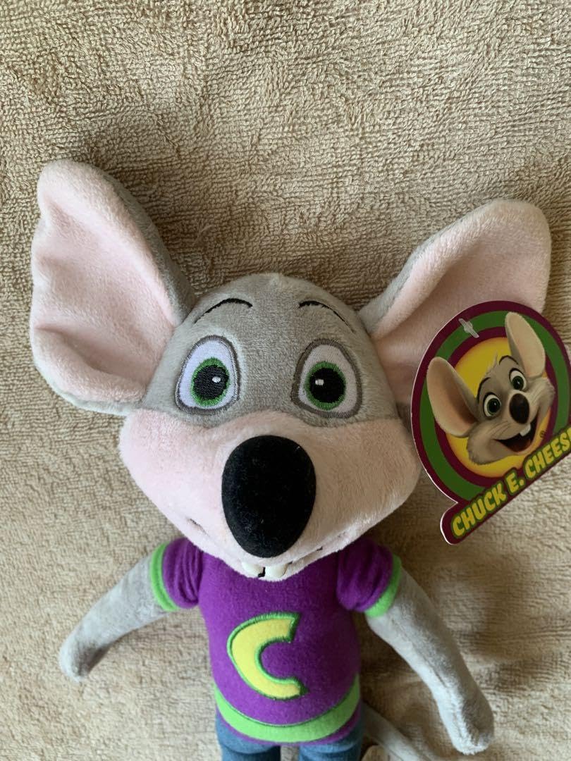 Amazon.co.jp: チャッキーチーズ32cmぬいぐるみタグchuck e