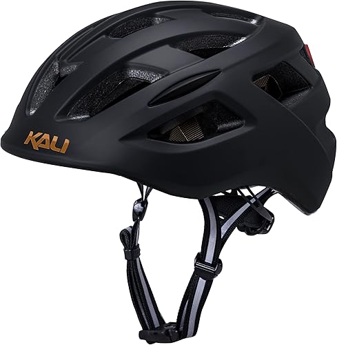 Miniatura 10 de Kali Protectives Casco central de ciclismo para adultos cascos de bicicleta de montaña para hombres y mujeres con visera integrada casco de