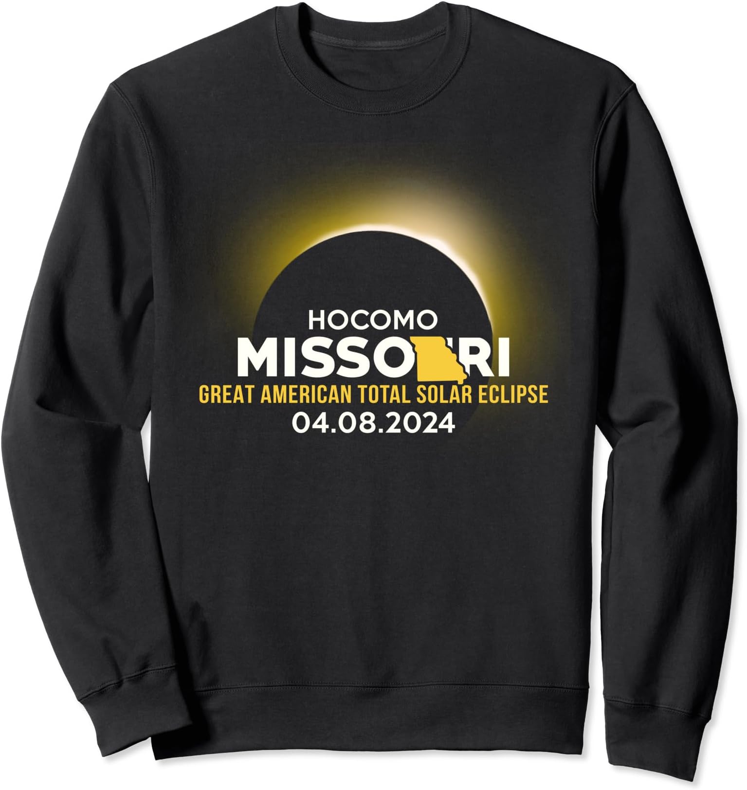Hocomo Missouri MO Total Solar Eclipse 2024 Sweatshirt
