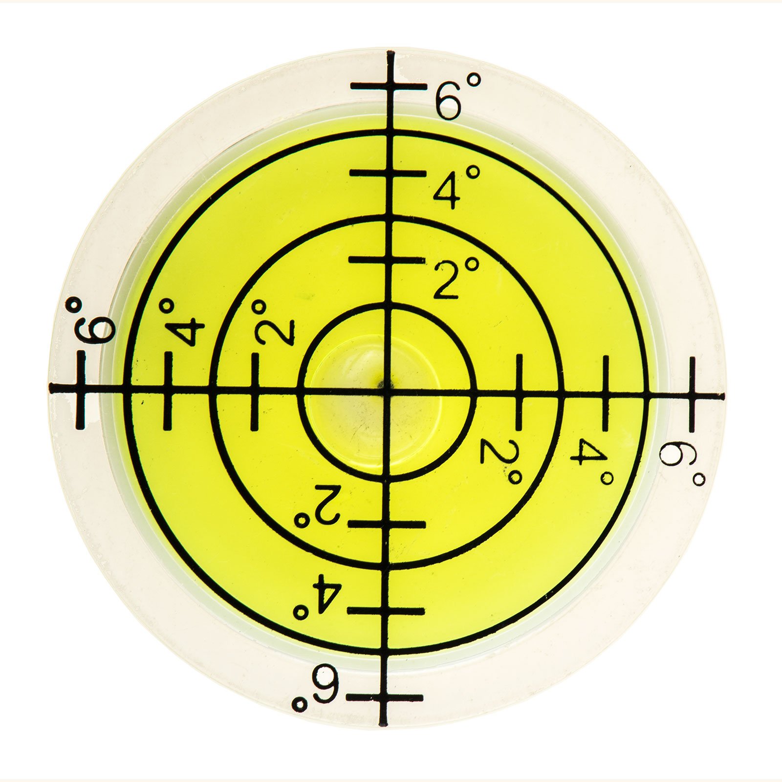 Circular Level with Angle Measurement 32 mm Diameter for Camping, Crafts, Photography etc
