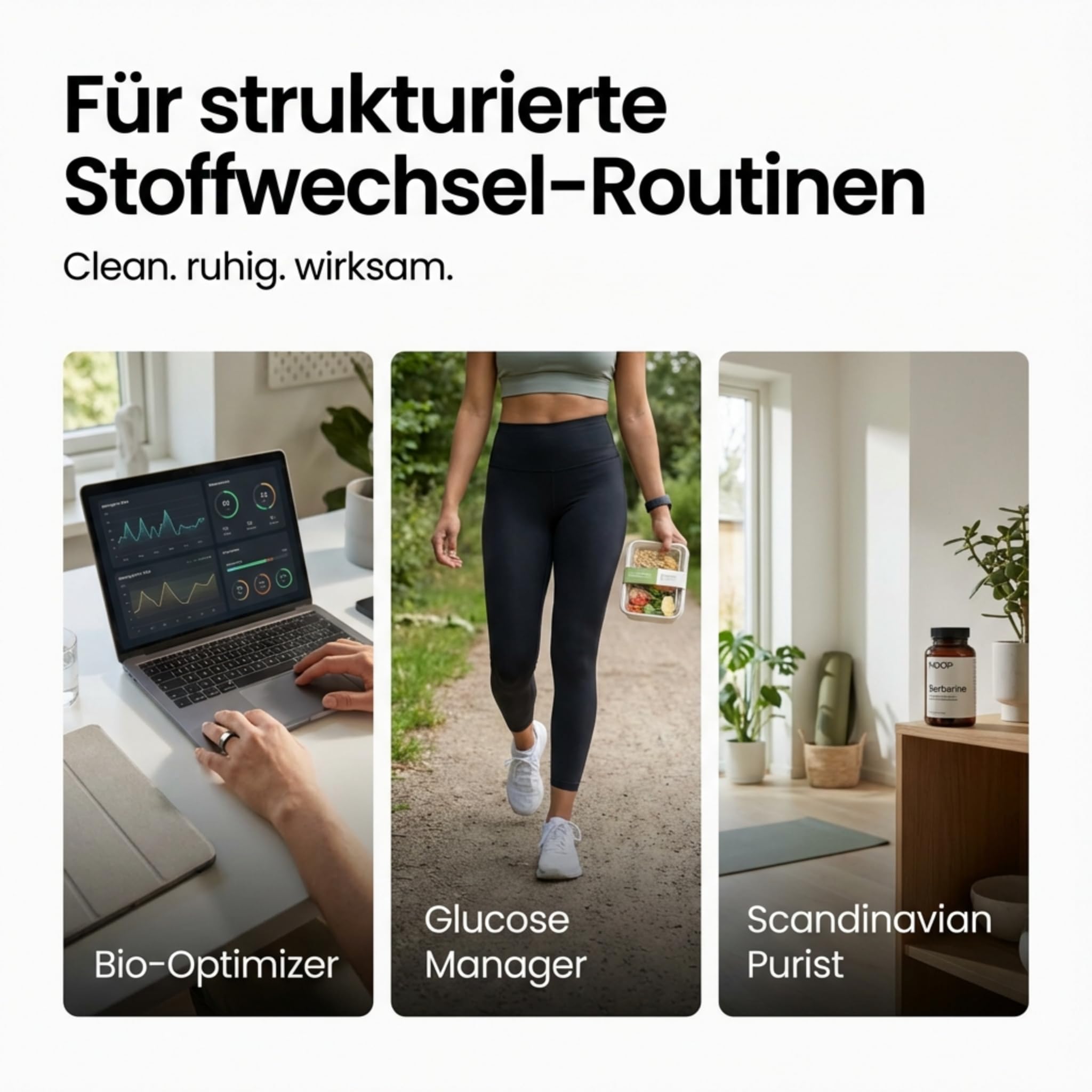 NOOP Berberin HCl Kapseln hochdosiert – 35:1 Extrakt aus Berberis Aristata Wurzel, natürliche Unterstützung für Herz und Kreislauf – vegan & laborgetestet, Made in Schweden, 400 mg und 60 Kapseln