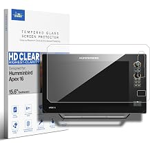 Tempered Glass Screen Protector designed for Humminbird APEX 16 MEGA SI+ CHARTPLOTTER/FISHFINDER CHIRP MSI+ GPS 15.6 Inch Touchscreen 16" 9H Anti Scratch HD Clear