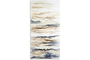 Vibrant Vertical Canvas: Ashley's Joely Abstract Wall Art (60" x 30")