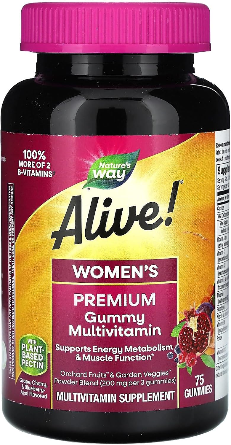 Natures Way Alive - Women's Gummy Vitamins 75 Count