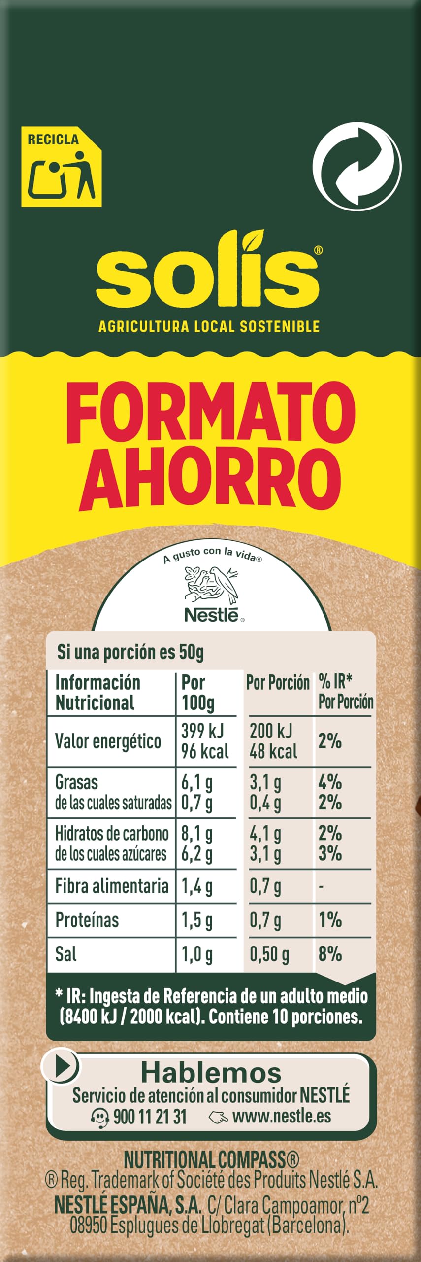Solis Salsa de tomate COMBI CASERO 12 x 500 g
