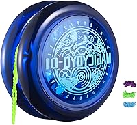 Vista 20 de Looping Yoyo D1 Responsive Yo Yo para niños principiantes, Yoyo de inicio de bucle 2A, fácil de jugar, trucos de cuerda básicos (rojo)