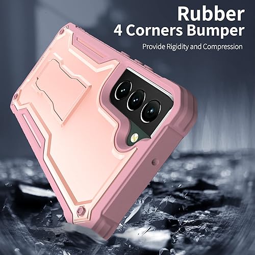 Miniatura 5 de ExoGuard Funda para Samsung Galaxy S22 Plus, funda de goma resistente a prueba de golpes con protector de pantalla para teléfono Samsung S22 Plus,