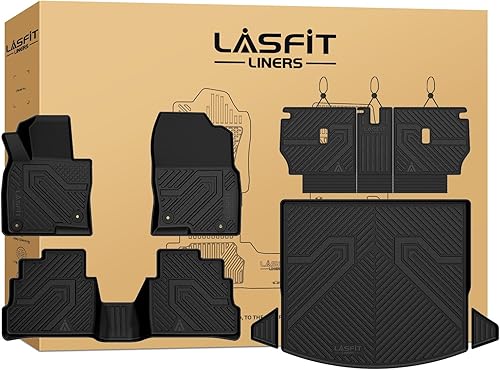 Miniatura 27 de LASFIT Alfombrillas para automóvil, para todo tipo de clima, elastómero termoplástico personalizable, fácil de limpiar, resistente, no se doblan