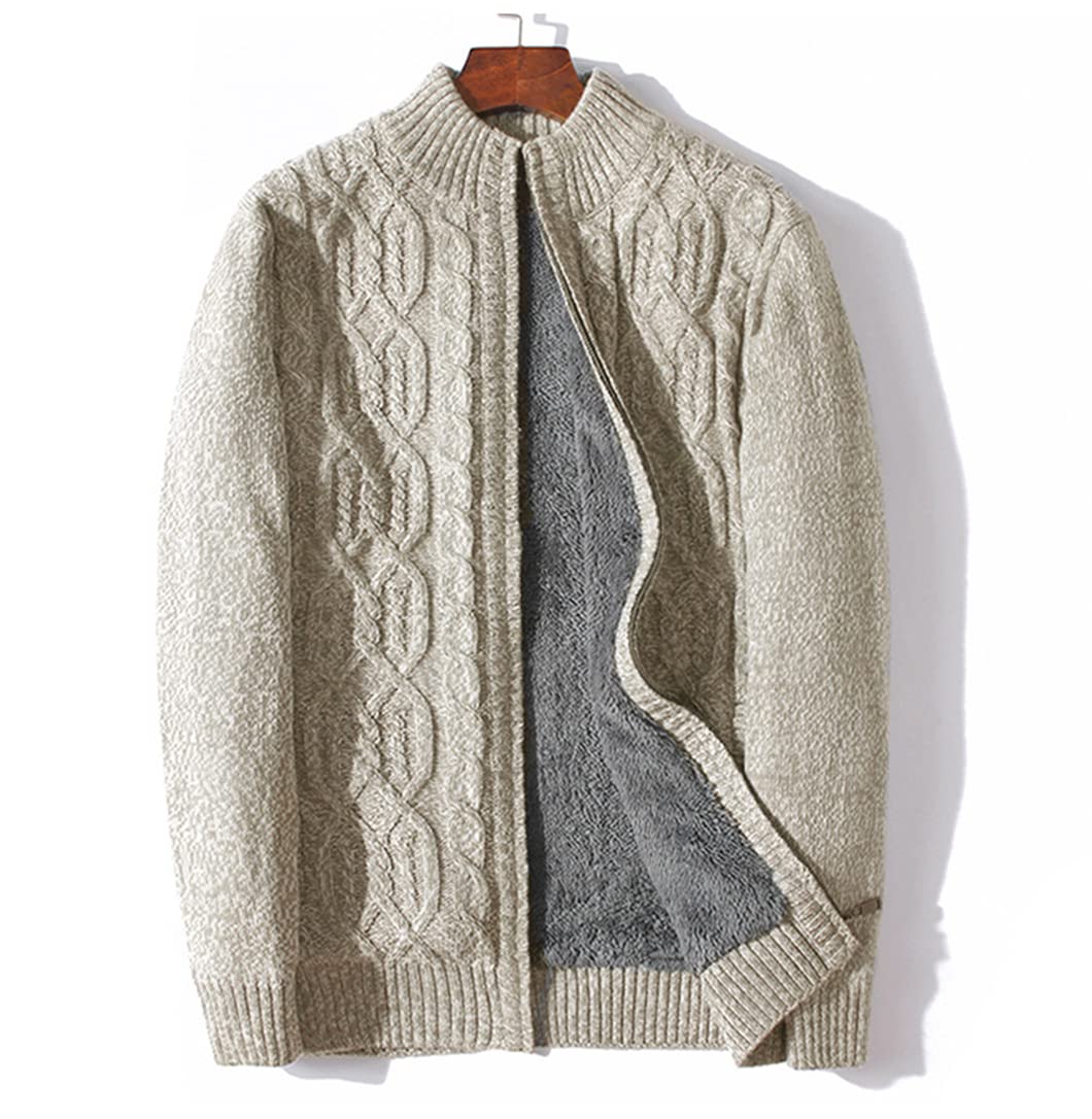 Pullover für Herren, dicke warme Wolle, Kaschmir, Winterjacke, Rollkragen, Herren-Outwear