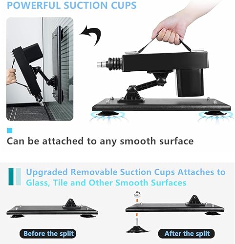 Miniatura 2 de ZMOZN Máquina sexual automática con accesorios para consolador, máquinas sexuales de empuje 3XLR ajustables, juguetes sexuales para mujeres, hombres