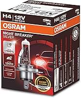 Lâmpada Halógena Osram Night Breaker Silver +100% Luz H4 60/55W 12V