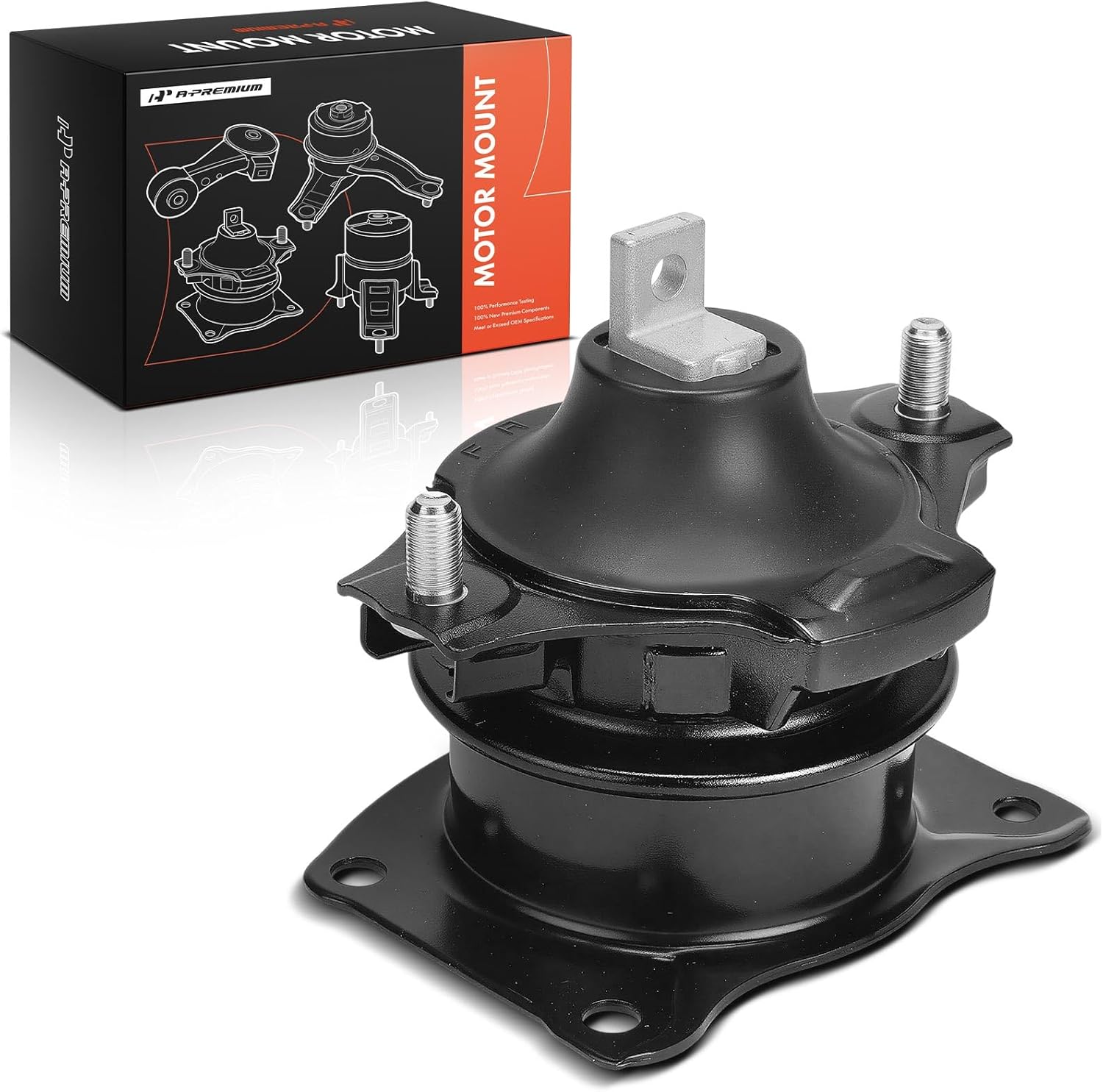 A-Premium Front Left or Right Engine Motor Mount Compatible with Honda Accord 2003-2007, Ridgeline 2010-2014 & Acura MDX 2007-2013, TSX 2004-2005, TL 2004-2008, ZDX 2010-2013, RL 2005-2012